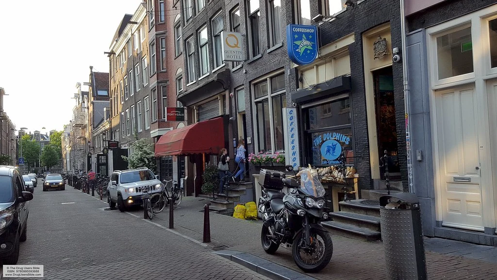 The Dolphins Coffeeshop on Kerkstraat, archival photograph.