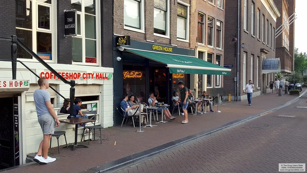 Green House Centrum on Oudezijds Voorburgwal, archival photograph.