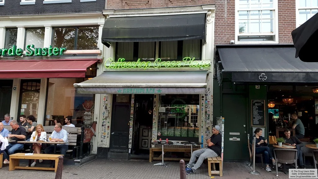 Coffee Shop Green Place — archival photograph
