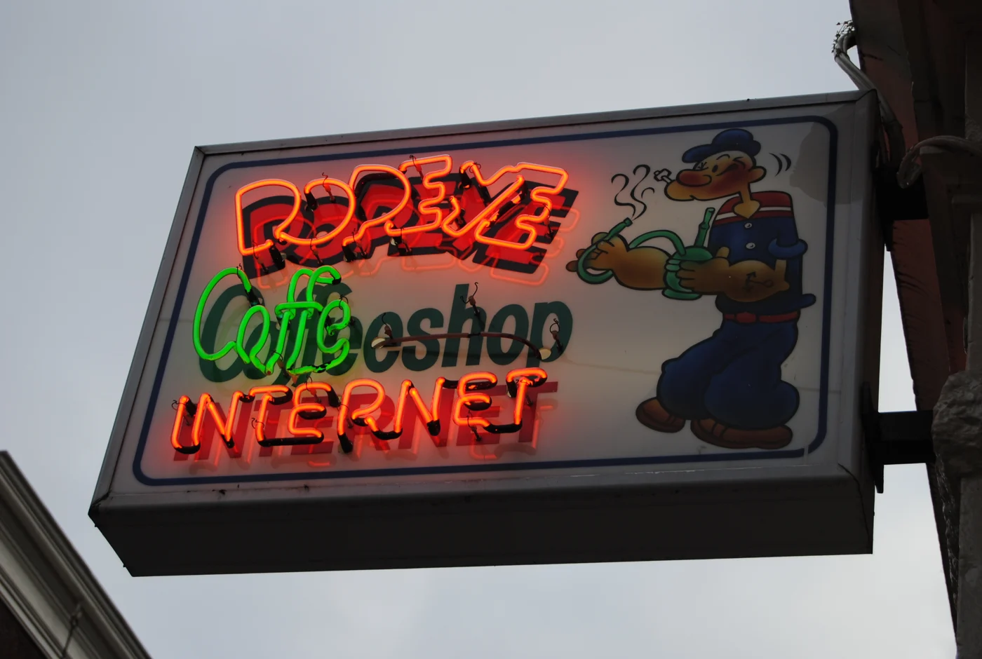 Popeye storefront, archival January 2011